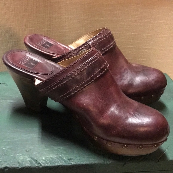 💥New💥 Frye Audra Button Clog - Picture 8 of 8